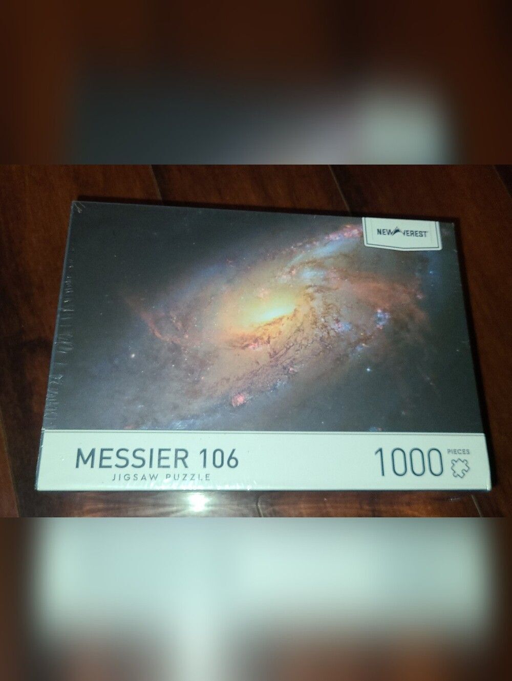 New Newverest Puzzle 1000 Piece Messier 106 Space Galaxy Interlocking Multicolor